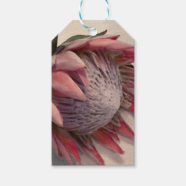 Etiqueta Para Presente Protea de Aquarela