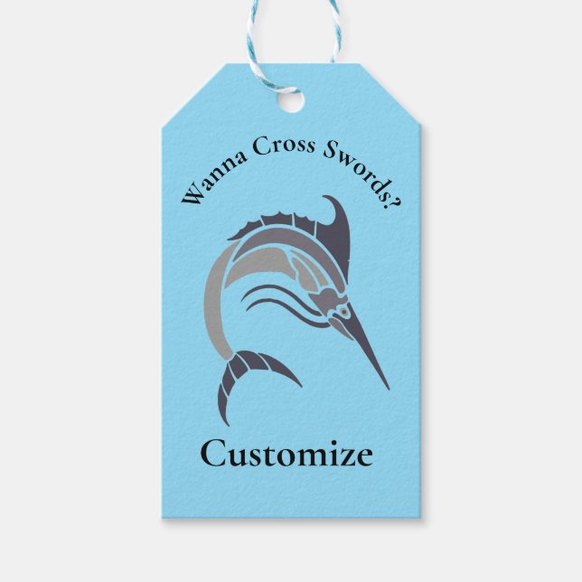 Etiqueta Para Presente Pulando Espadarte Thunder_Cove (Frente)