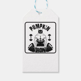Etiqueta Para Presente Pumpkin Iron