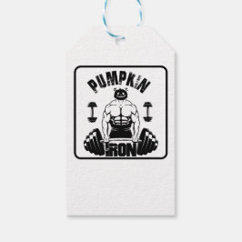 Etiqueta Para Presente Pumpkin Iron
