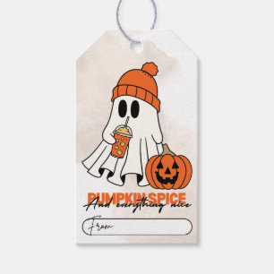 Etiqueta Para Presente Pumpkin Spice e tudo o que é legal