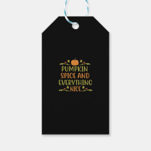 Etiqueta Para Presente Pumpkin Spice E Tudo Que É Engraçado Slogan