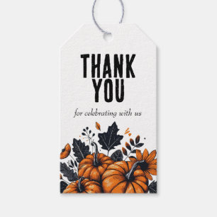 Etiqueta Para Presente Pumpkins bonito