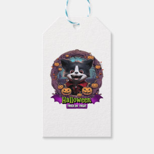 Etiqueta Para Presente Puppy Halloween Costume