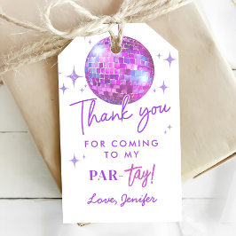 Etiqueta Para Presente Púrpura Na Minha Era De Aniversário