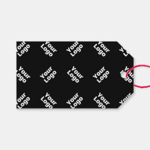 Etiqueta Para Presente Qualquer logotipo ou imagem carregada Padrão dis