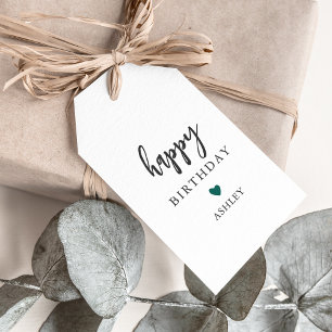 Etiqueta Para Presente Qualquer Sinal de Feliz Aniversário, Aniversário