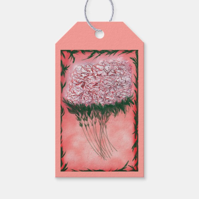 Etiqueta Para Presente Quantas Flores (Frente)