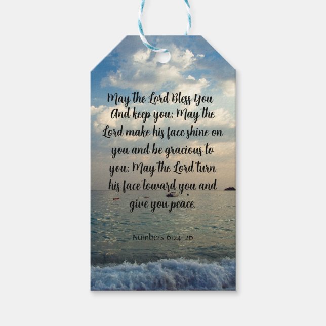 Etiqueta Para Presente Que Deus Te Abençoe (Frente)