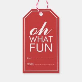 Etiqueta Para Presente Que Divertido