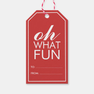 Etiqueta Para Presente Que Divertido