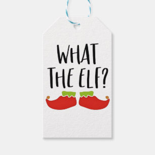 Etiqueta Para Presente Que Feliz Natal Engraçado Elf Papai Noel