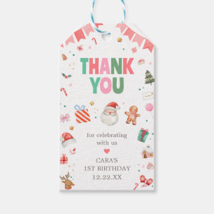Etiqueta Para Presente Que Festa de aniversário De Natal Divertida Tags D