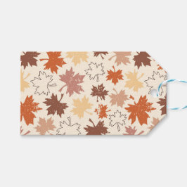 Etiqueta Para Presente Queda da natureza, cartaz de outono, Ação de Graça