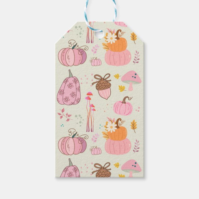 Etiqueta Para Presente Queda Rosa (Frente)