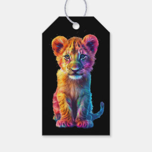 Etiqueta Para Presente Querida, Big Cat Cub