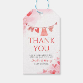 Etiqueta Para Presente Querida Namorados Chá de fraldas de Menina