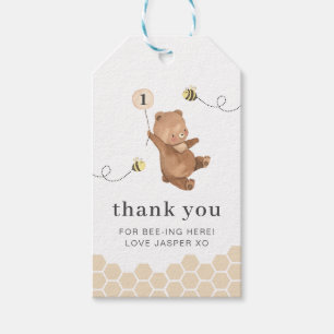 Etiqueta Para Presente Querida Ursa Primeiro Dia da Abelha