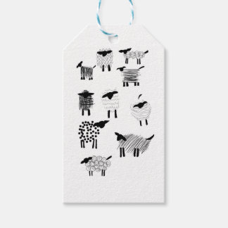 Etiqueta Para Presente Rabiscos de ovelhas