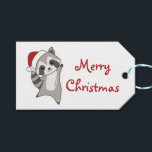 Etiqueta Para Presente Raccoon Christmas Snow Winter Raccoons Trucker Hat<br><div class="desc">The racon to softness with fairy lights. Funny animals with gifts and snow to the holidays. Also funny for Christmas in July. Raccoons are sweet animals and perfect for Christmas.</div>
