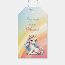 Rainbow Unicorn Magic Moment Girl Birthday
