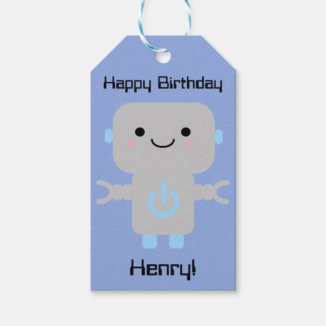 Etiqueta Para Presente Raiz de Bicicleta de Cartoon Bonito (Frente)