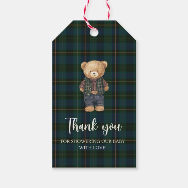 Etiqueta Para Presente Ralph Lauren Inspired Baby Shower  (Frente)