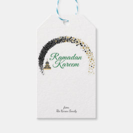 Etiqueta Para Presente Ramadan Kareem theme gift Sticker for celebration