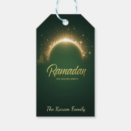 Etiqueta Para Presente Ramdan Kareem Holiday  Card