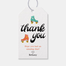 Etiqueta Para Presente Rastreamento do cilindro retroativo Obrigado Marca