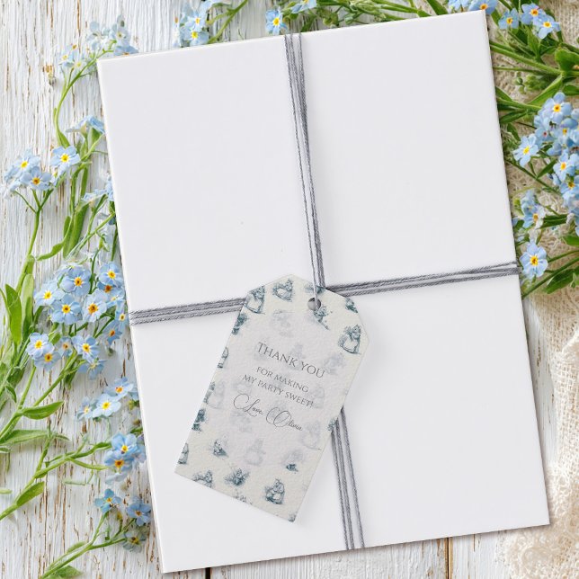 Etiqueta Para Presente Rato Pequeno Storybook (Criador carregado)