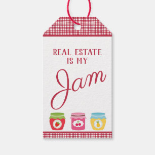 Etiqueta Para Presente Real Estate é meu Pop de emperramento