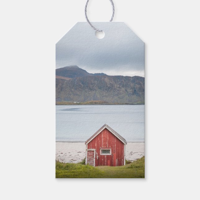 Etiqueta Para Presente Red Cabin Ramberg Lofoten (Frente)