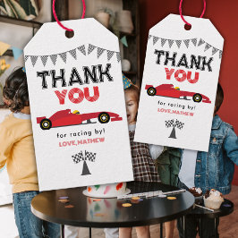 Etiqueta Para Presente Red Race Car Birthday Any Birthday Party 