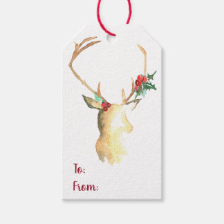 Etiqueta Para Presente Reindeer Hang Tang