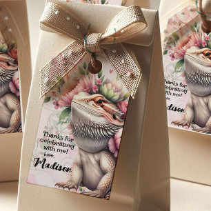 Etiqueta Para Presente Reptile Lizard Birthday