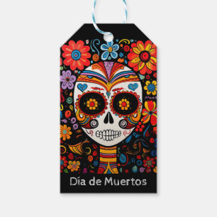 Etiqueta Para Presente 💀 requintado Día de Muertos