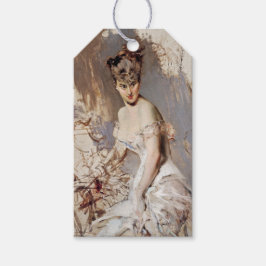 Etiqueta Para Presente Retrato de Alice Regnault (Beleza Feminina)