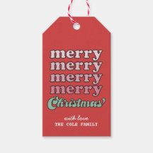 Retro de Repetição de Natal Feliz