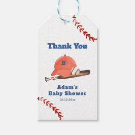 Etiqueta Para Presente Retro LIttle Slugger Baseball Boy Baby Shower