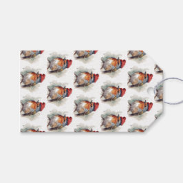 Etiqueta Para Presente Robin Winter Delight