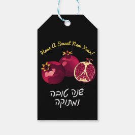 Etiqueta Para Presente Romã Shanah Tovah Personalizada