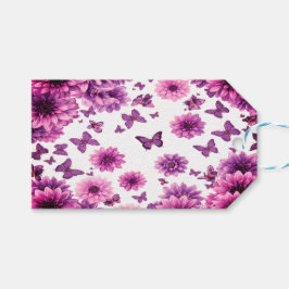 Etiqueta Para Presente Romantic Rosy Floral