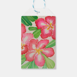 Etiqueta Para Presente Rosa do deserto