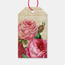 Etiqueta Para Presente Rosas