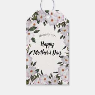 Etiqueta Para Presente Rosas Rosa-D-Água Ballerina Arte Floral