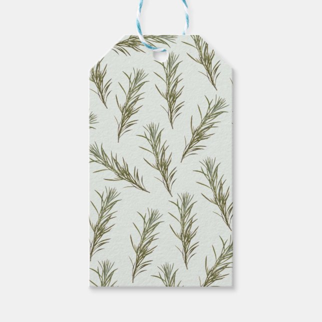 Etiqueta Para Presente Rosemary Whispers (Frente)