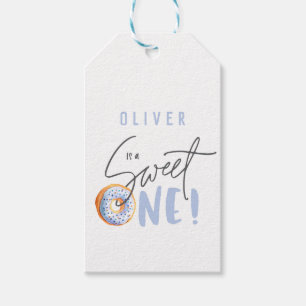 Etiqueta Para Presente Rosquinha doce, uma festa primeiro aniversario