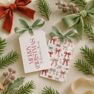 Etiqueta Para Presente Roteiro de Feliz Natal