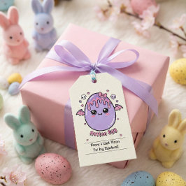 Etiqueta Para Presente Rotten Egg Pastel Goth Easter Pink Lavender